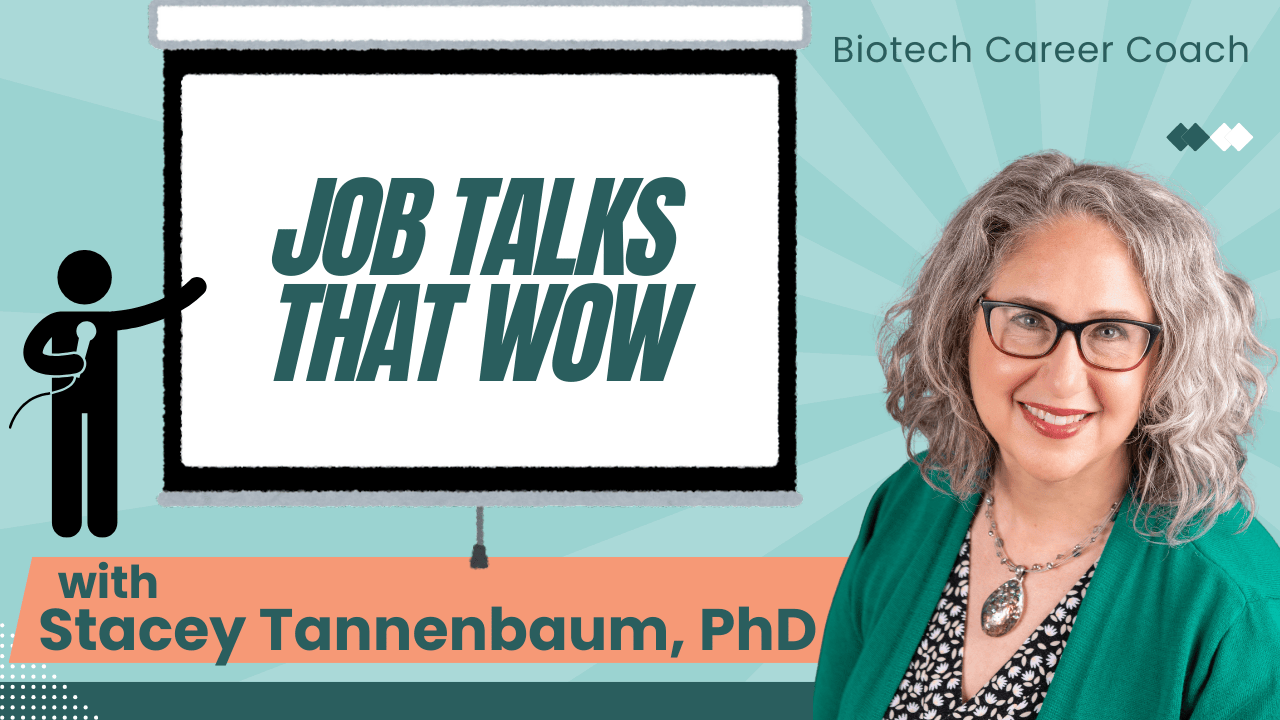 Biotech Career Coach Podcast- Presentation Skills Can Make or Break Your Career